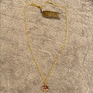 Carolee Gold Tone Multi Color Necklace